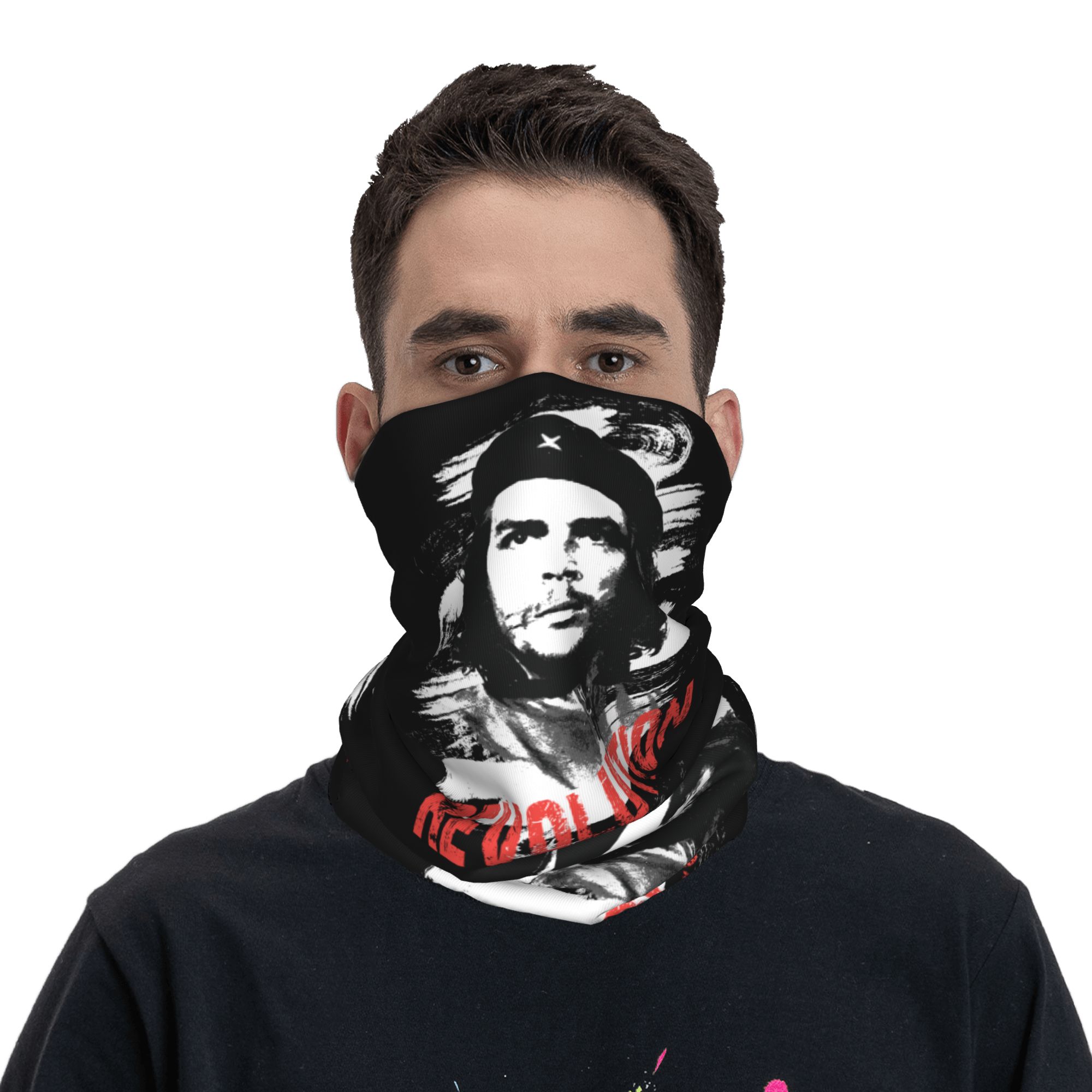 ผ้าพันคอเช เกวารา ลายปฏิวัติ ส - Neck Gaiter Face Cover บทวิจารณ์และราคา