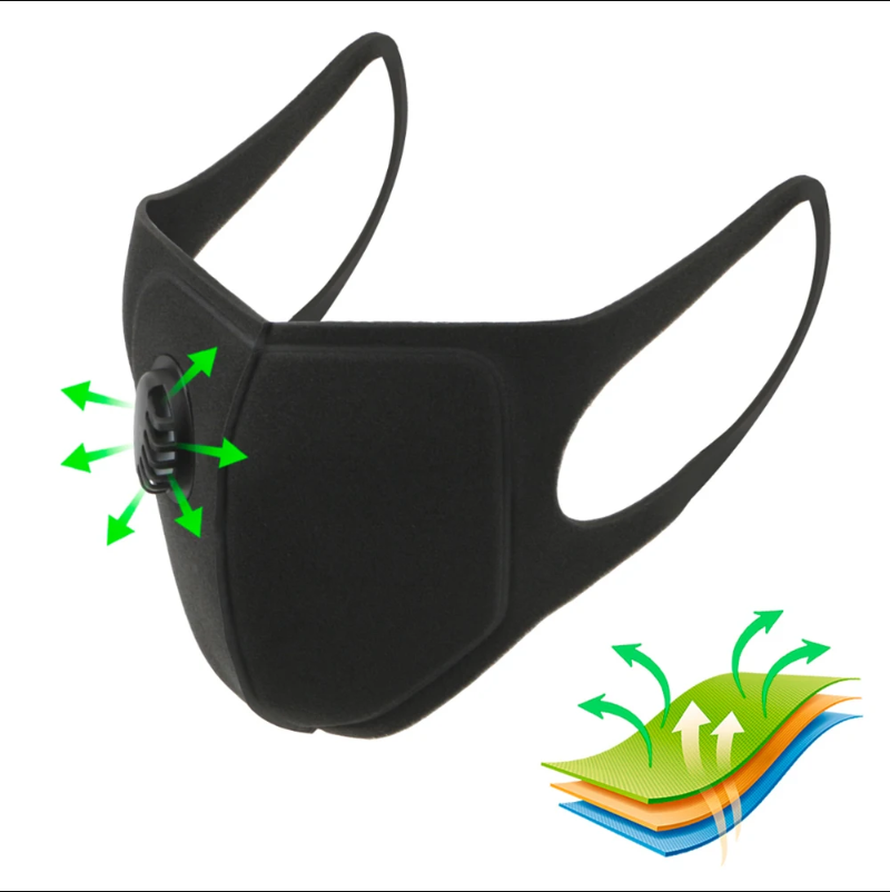 หน้ากากปิดปากแบบยูนิเซ็กส์ 1/5 - Pm2.5 Filter Insert บทวิจารณ์และราคา