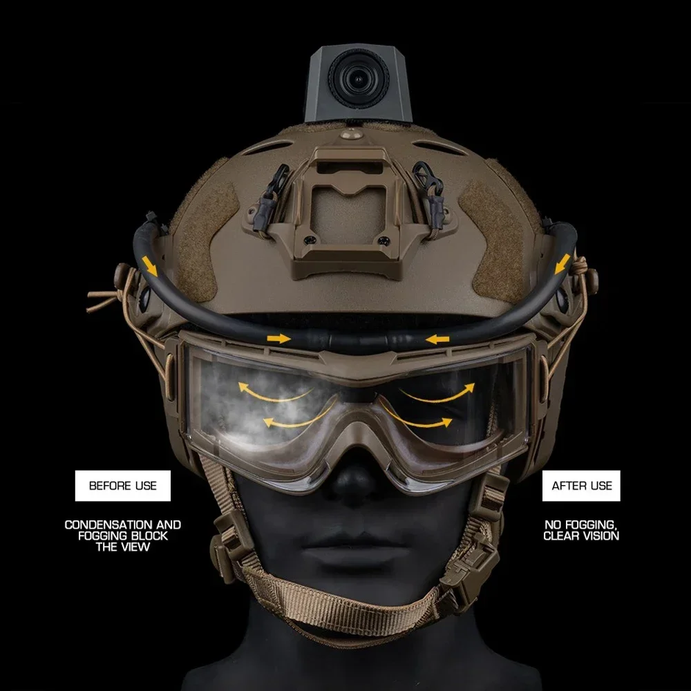 แว่นตาอัดลม Defogger Defogging - Anti Pollution Mask บทวิจารณ์และราคา